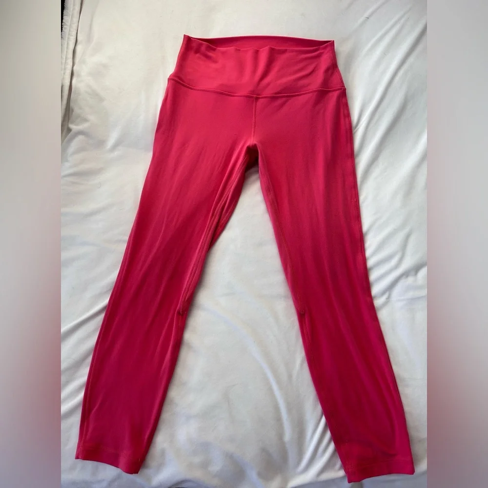 lululemon Align High-Rise Pant 25" Size 10 Desert Red - Picture 8 of 10